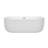 Juliette 67'' x 31.5'' Soaking Acrylic Bathtub-23113245