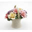 Figurine panier en porcelaine fine 
