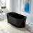 Freestanding Soaking Acrylic Curved Design Bathtub-100481070-94320102