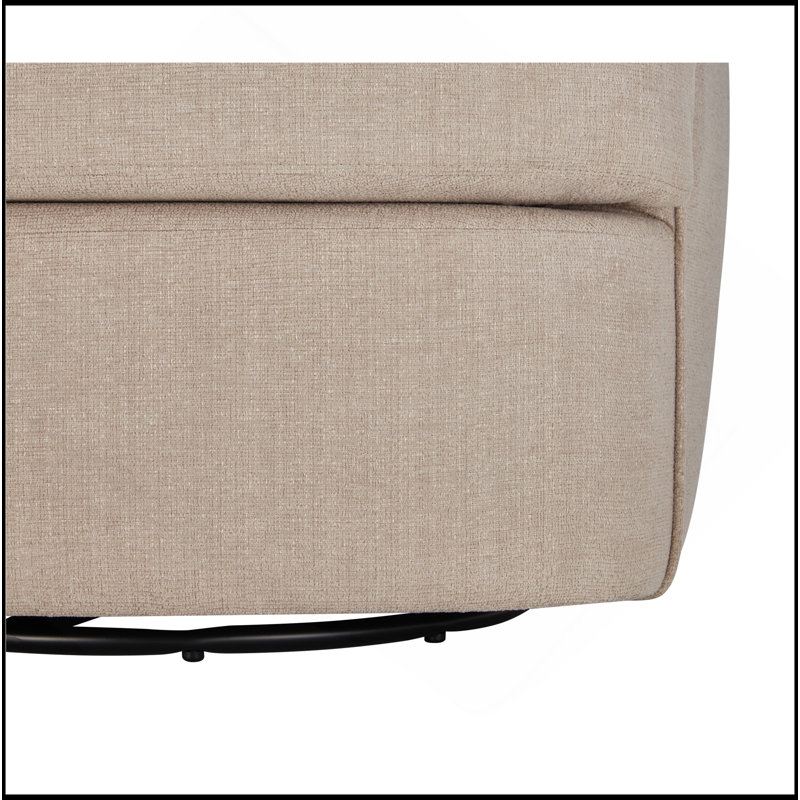 Chaise pivotante à 360 degrés, Gris