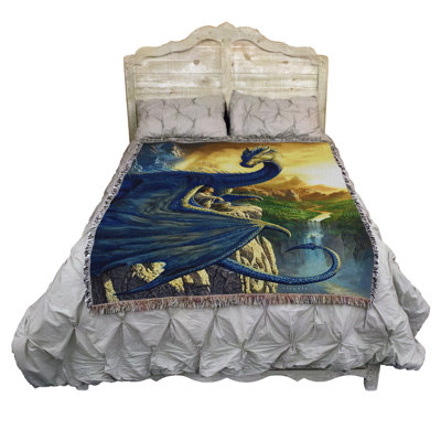 Couverture Pure Dragon Weavers Blue Dragon par Ciruelo