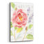  «Maison Des Fleurs 3 C» par Danhui Nai, art mural en verre acrylique, 16 po x 24 po