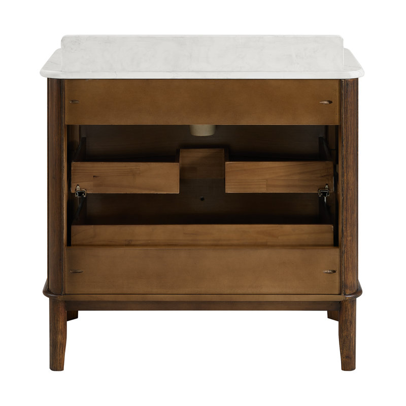 Grace 72" Bathroom Vanity In Natural Enhanced Oak, 36'', Enhanced Brown Oak