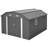 10x12 Ft Gray Heavy Duty Rust- Steel Tool Shed, Floor Frame Kit, , Waterproof, Large Door Opening Outdoor Storage High-strength Construction, Snow Load Resistance, Smart Design Features