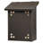 Pasadena Brass Wall Mounted Mailbox-563500857-563500834