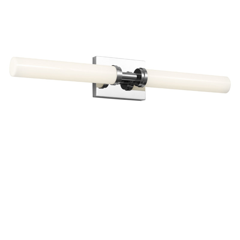 Coiffeuse Coles, H 5 po x l 30 po x P 3,87 po, Chrome chrome
