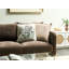 White, Beige Square Cushion