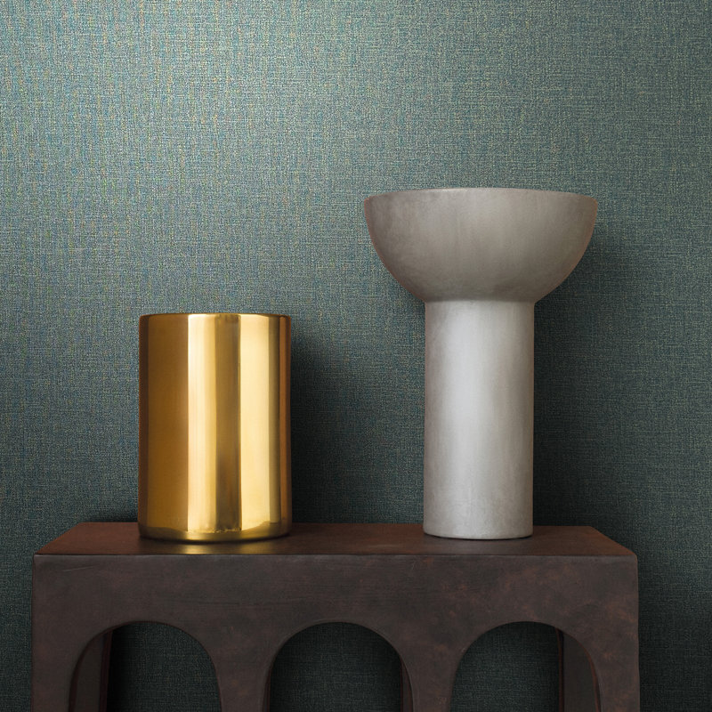 Eclectic 33cm x 70cm Wallpaper Roll, Blue