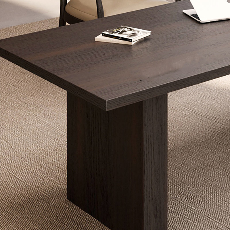 Italian Minimalist Solid Wood Desk