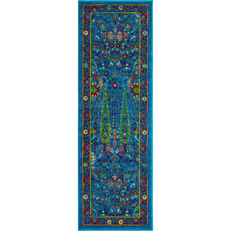 Markon Abstract Indoor Rug, Runner 2'x8'