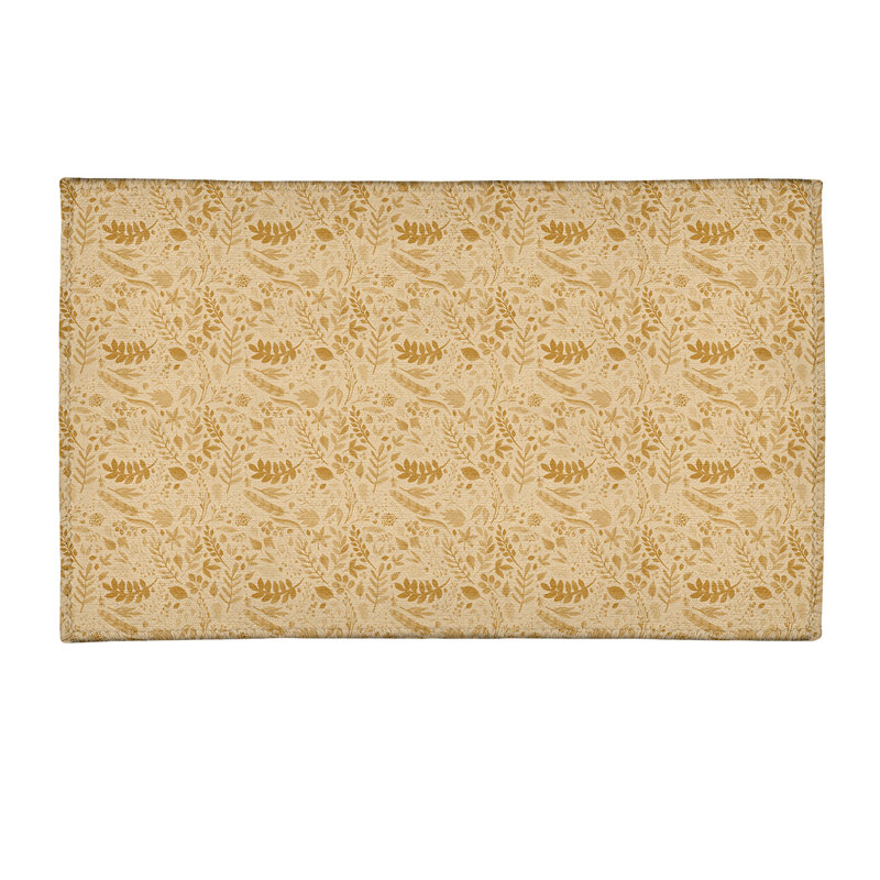 Chenille Floral Indoor Rug, Rectangle 3' x 5'