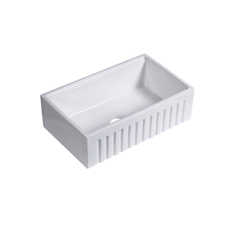 A&E Bath And Shower 17'' Ceramic Rectangular Bathroom Sink