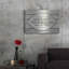 «As for Me and My House» par Cindy Jacobs, art mural en métal-1848556980