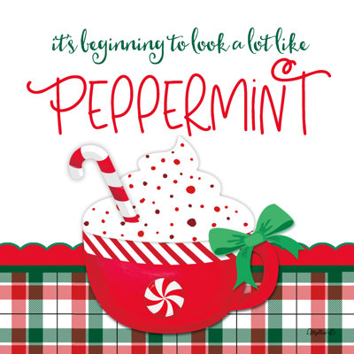 «Looks Like Peppermint On Canvas» par Mollie B.
