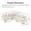 Canapé modulaire surdimensionné Cloud-1428431916