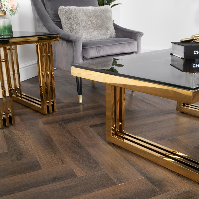 Aaysha Coffee Table, Gold