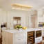 Casey-Rae 10-Light Flush Mount Dimmable Kitchen Island Square / Rectangle Chandelier-2009716821-1998495828