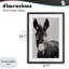 «Franz the Donkey», reproduction sous verre encadrée, design par Amy Carroll-157618252-157618254
