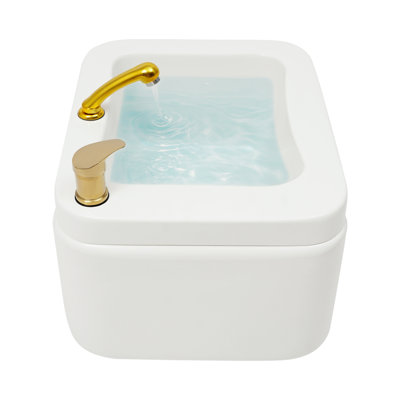 22.4x18.1x16.9" Foot Spa Bathtub