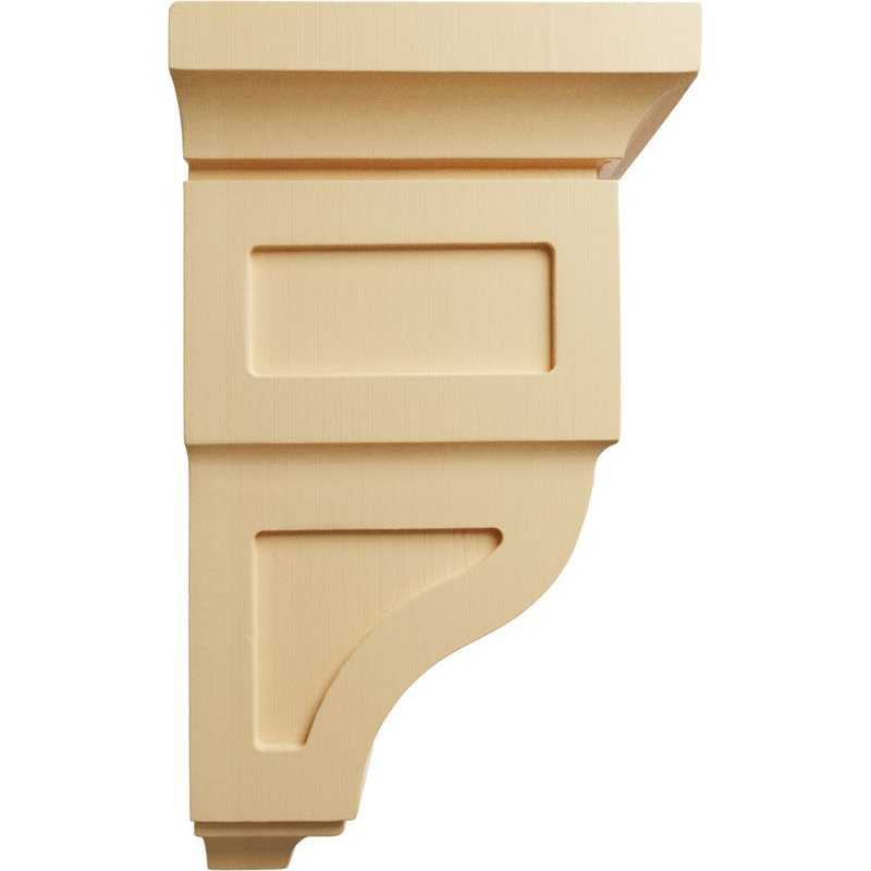 Corbeau en bois moyen de l 5 po x P 5 3/4 po x H 10 po, Érable