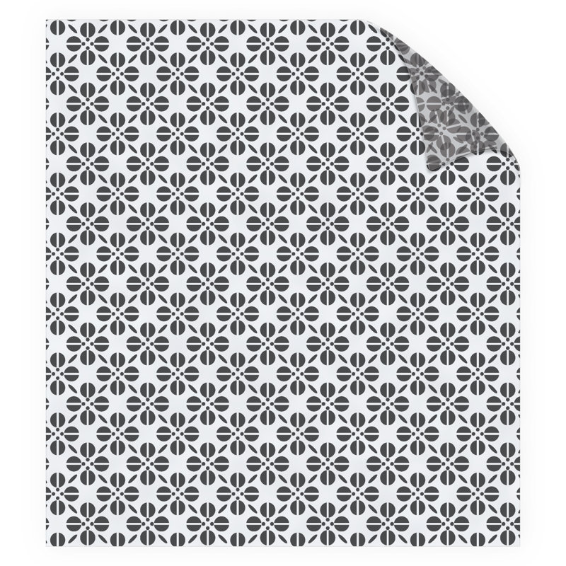 Abstract Non-Wall Damaging Window Decal, 90 x 100cm