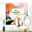 Cheyne - Art mural abstrait carré pour salle de bain-100996604