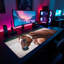 Polyester Desk Pad-414243623