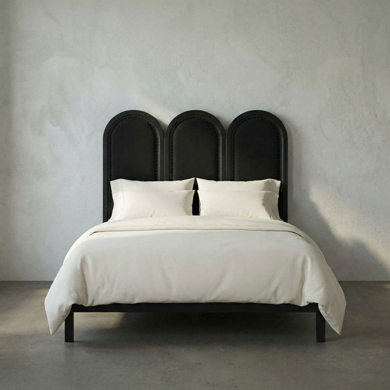 Arch Upholstered Bed, Queen