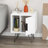 Chantele 19.7'' W Particle Board / Chipboard Nightstand-658523342