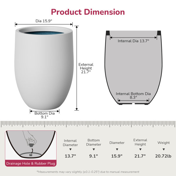 Dimensions du produit