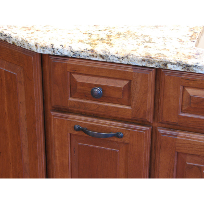 Oil-Rubbed Bronze 5.75" Arch Cabinet Pull with Mounting Hardware