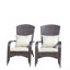Chaise de patio avec coussins (coussin)-901792723