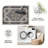 Charcoal Mystic carpet-easy to clean, machine-washable, soft and comfortable; suitable for door mats, kitchens, living rooms, bedrooms, corridors, and laundry areas. Easy to clean, durable carpet for home decoration.-1809328968