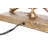Rustic Resin Bird Table Lamp with Rectangle Shade-1563213070