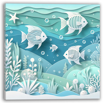 Ocean Whispers - impression sur toile tendue