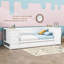 Lit de jour simple avec couchette Azaree-216278035