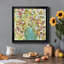 «Tropical Whimsy Arrangement», peinture sur toile encadrée-2129251938-2129251951
