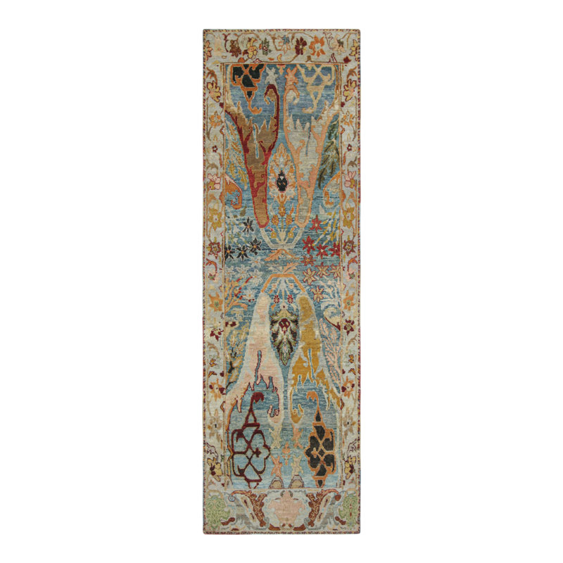 One-of-a-Kind 2'5x8'1 Hand Knotted Area Rug