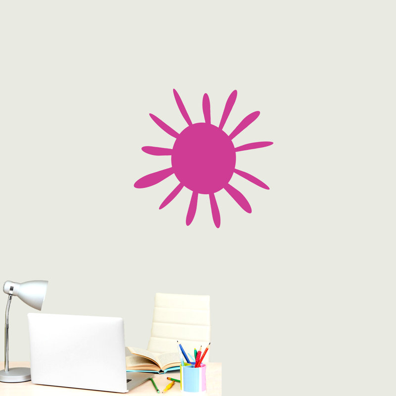 Non-Wall Damaging Wall Decal, Hot Pink