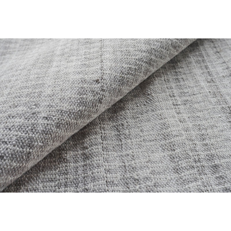 Florence Geometric Area Rug in Gray, Rectangle 6' x 9'
