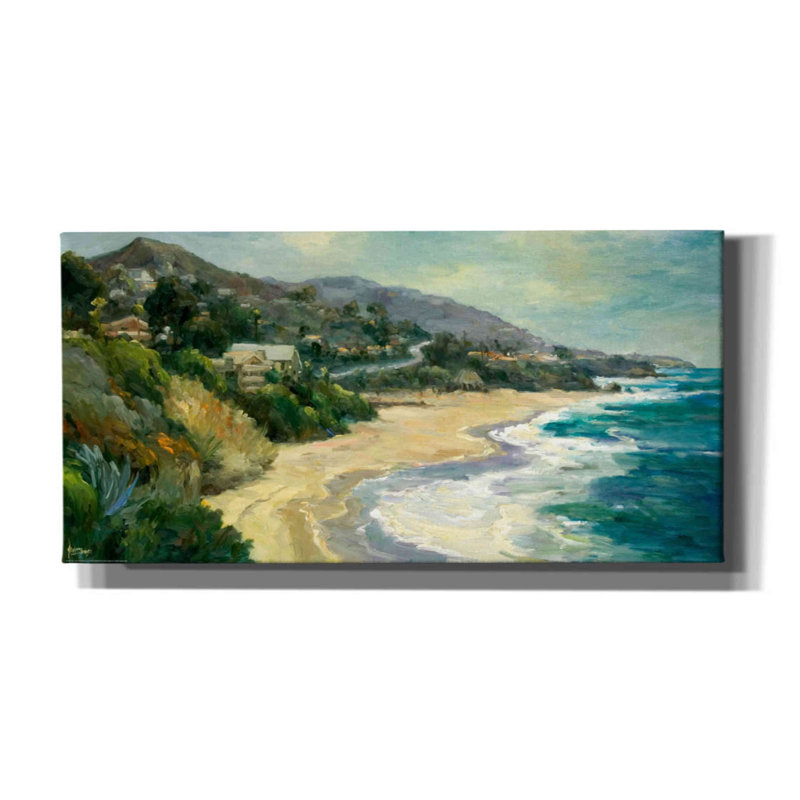 «Seaside Cove» par Allayn Stevens, art mural sur toile, H 12 po x l 24 po x P 0,75 po