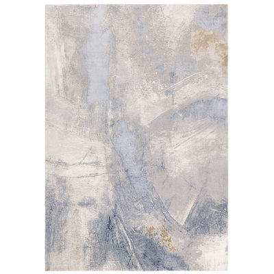 Caydren Blue/Grey/Ivory Area Rug