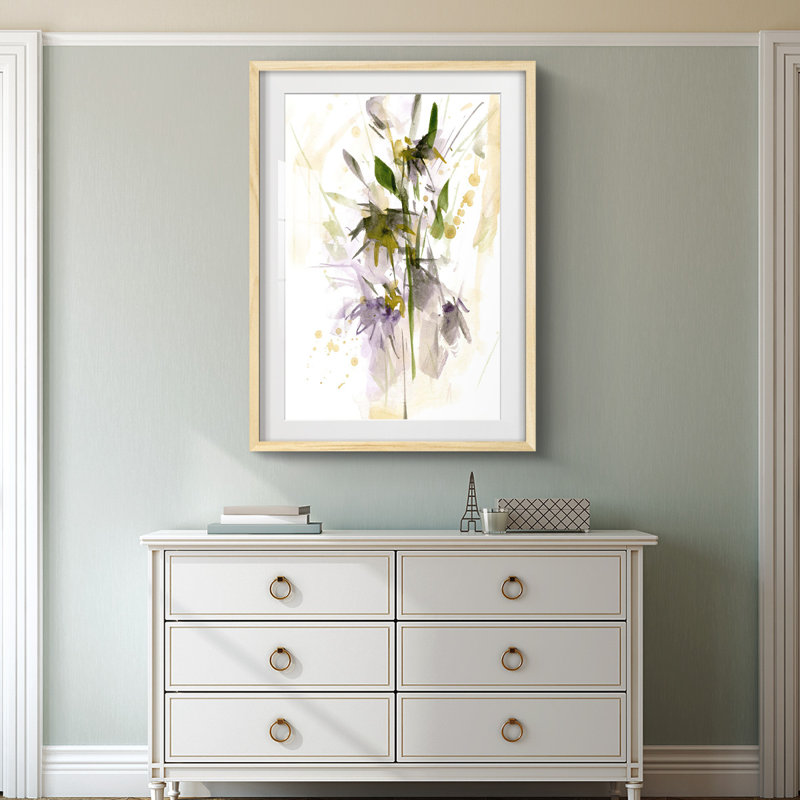 After Rain I -Framed Print, Natural, 28.5" H x 20.5" W