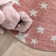 Kennedy Stars Pink Children's Rug