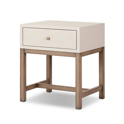 Fiona 1 - Drawer Solid Wood Nightstand