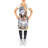 No Pattern Bib Apron