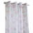 Chanton Light Filtering Grommet Curtain Panel in White Pink-1868208112