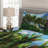 Bunny Coastal Polyester Coverlet