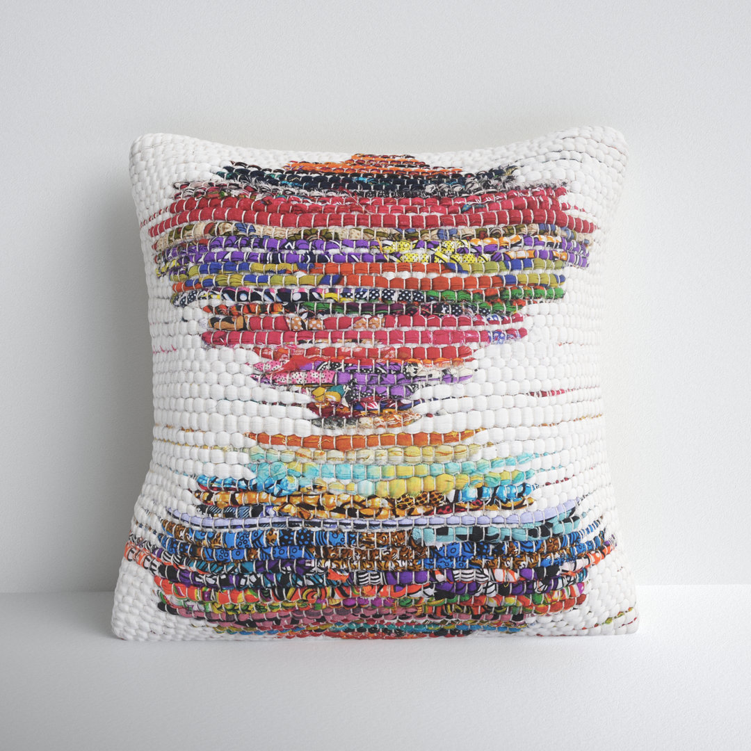 Throw Pillow Square Pillow Cover and Insert Bungalow Rose