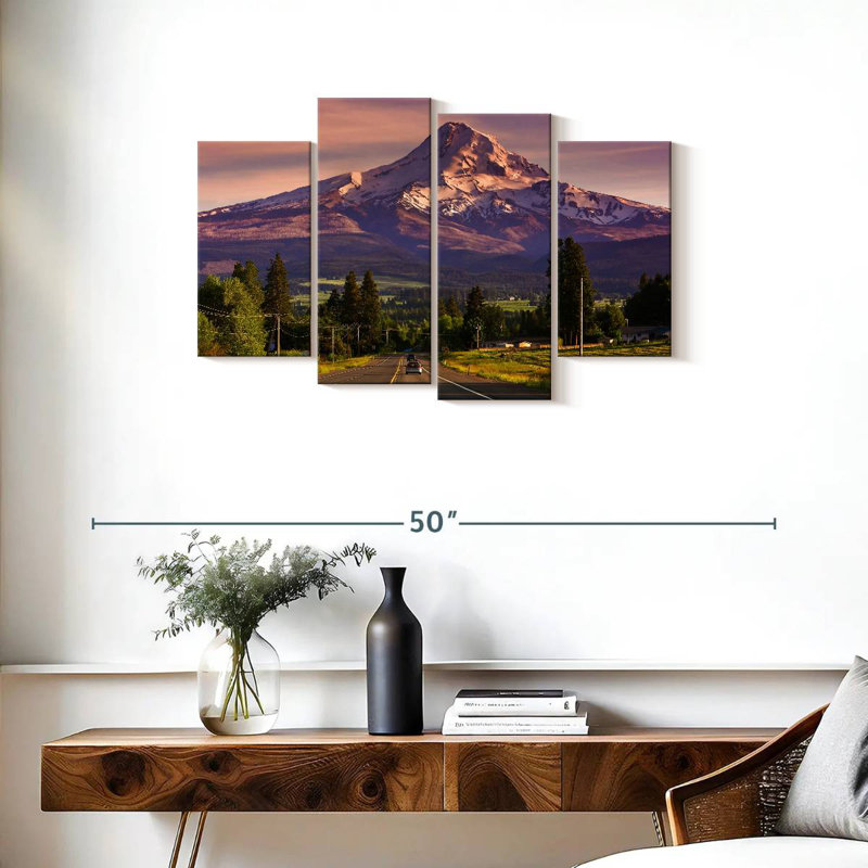 Alvord Road To Mount Hood, H 22 po x l 36 po